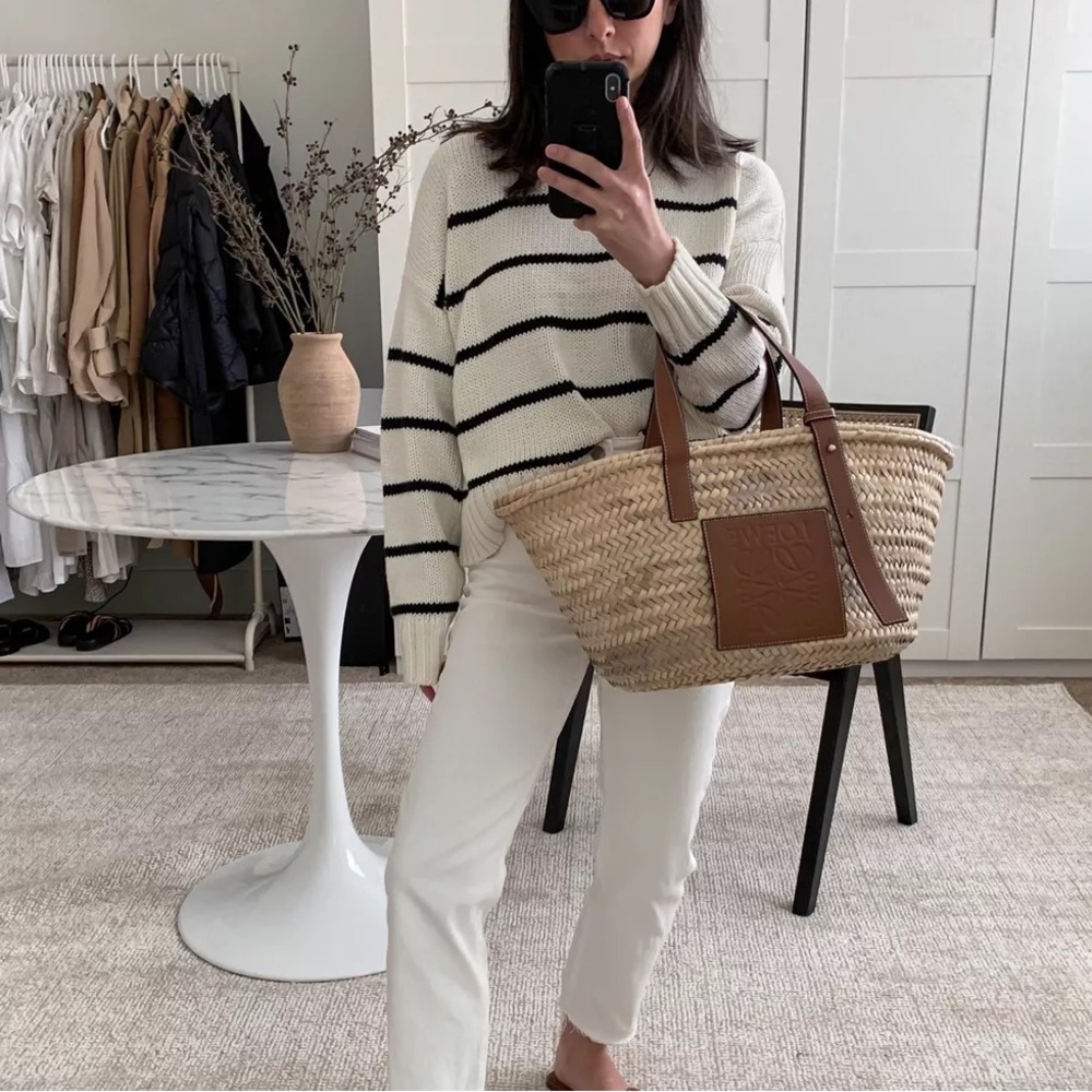 JENNI KAYNE Striped Knit Sweater in
